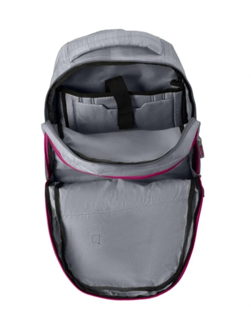 OGIO Light Gray Backpack with Pink Accents